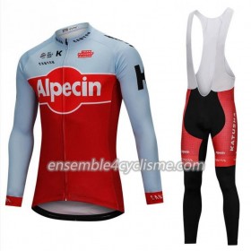 Tenue Maillot M/L + Collant à Bretelles 2018 Team Katusha Alpecin N001